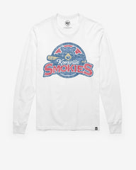 KNOXVILLE SMOKIES PREMIER '47 FRANKLIN LONG SLEEVE TEE WHITE WASH