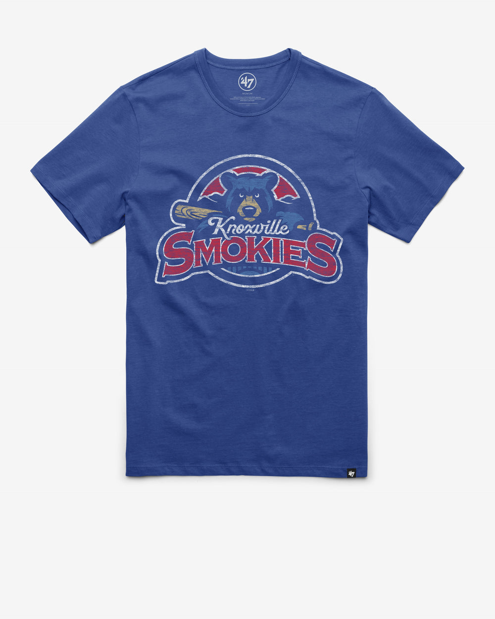 KNOXVILLE SMOKIES PREMIER '47 FRANKLIN TEE JETTY BLUE