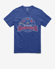 KNOXVILLE SMOKIES PREMIER '47 FRANKLIN TEE JETTY BLUE