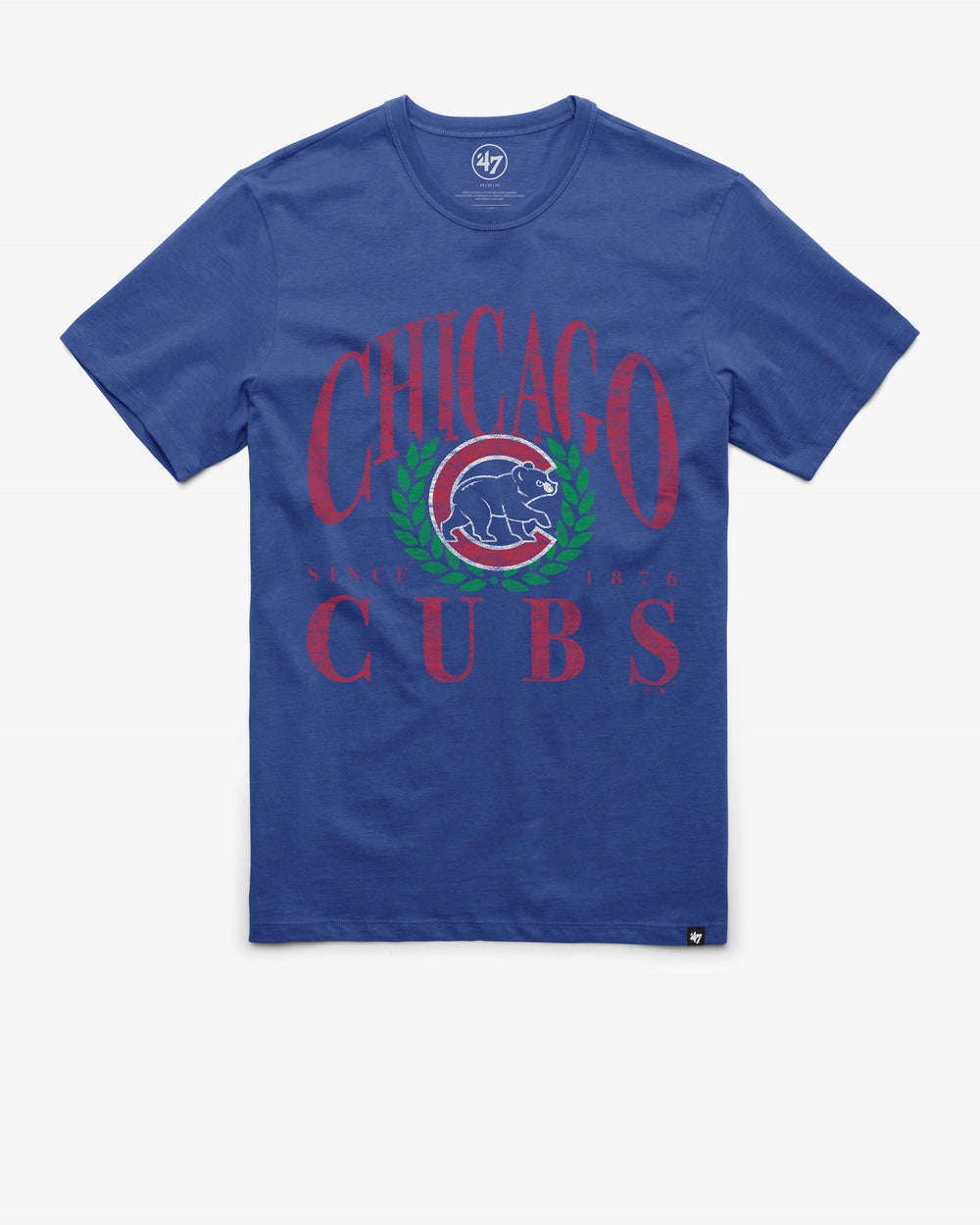 CHICAGO CUBS PITCHOUT '47 FRANKLIN TEE JETTY BLUE