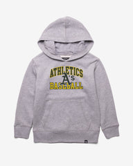 ATHLETICS BASEBALL VELOCITY '47 HEADLINE HOOD KIDS SLATE GREY