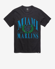 MIAMI MARLINS PITCHOUT '47 FRANKLIN TEE FLINT BLACK