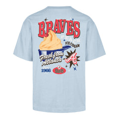 ATLANTA BRAVES PARLOR '47 FOUNDATION TEE ICE CAP