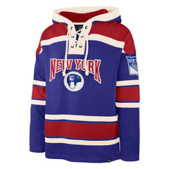 NEW YORK RANGERS CHIN STRAP SUPERIOR '47 LACER HOOD ROYAL