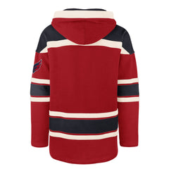 WASHINGTON CAPITALS CHIN STRAP SUPERIOR '47 LACER HOOD RED