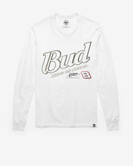 DALE EARNHARDT JR. / JR MOTORSPORTS DRIVER '47 FRANKLIN LONG SLEEVE TEE WHITE WASH
