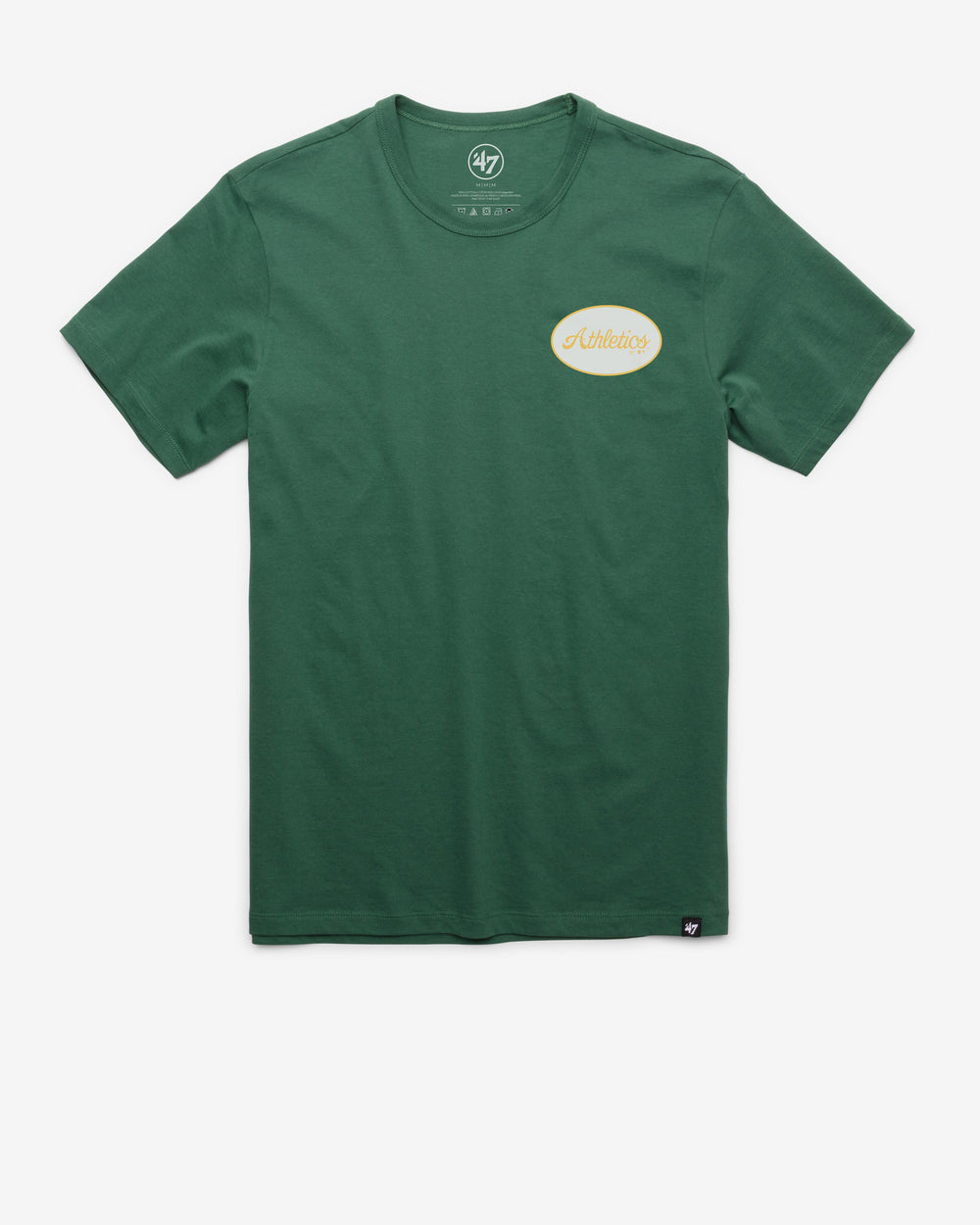 ATHLETICS BASEBALL COVERALL '47 FRANKLIN TEE ELM GREEN