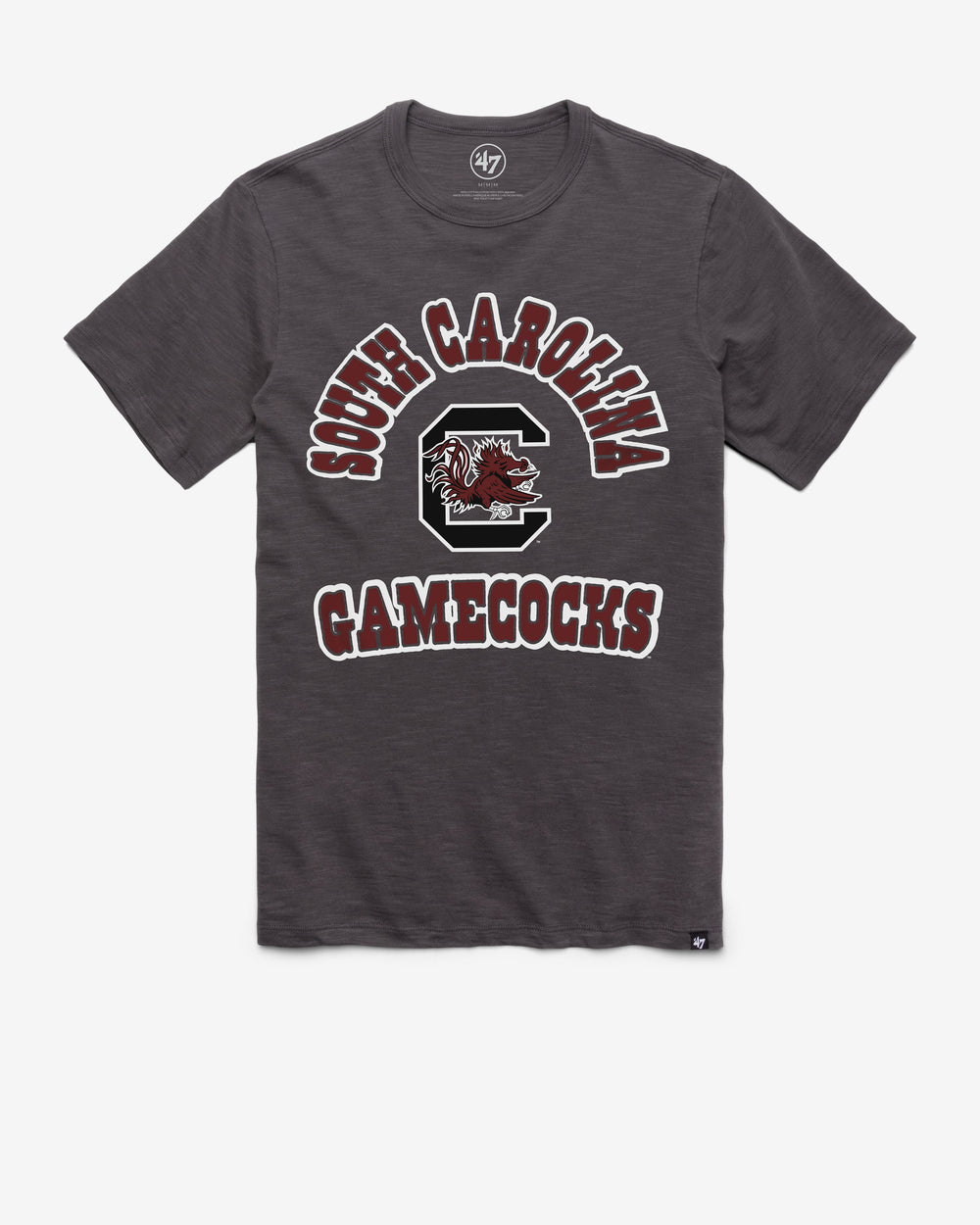 SOUTH CAROLINA GAMECOCKS COMEBACK '47 SCRUM TEE CHARCOAL
