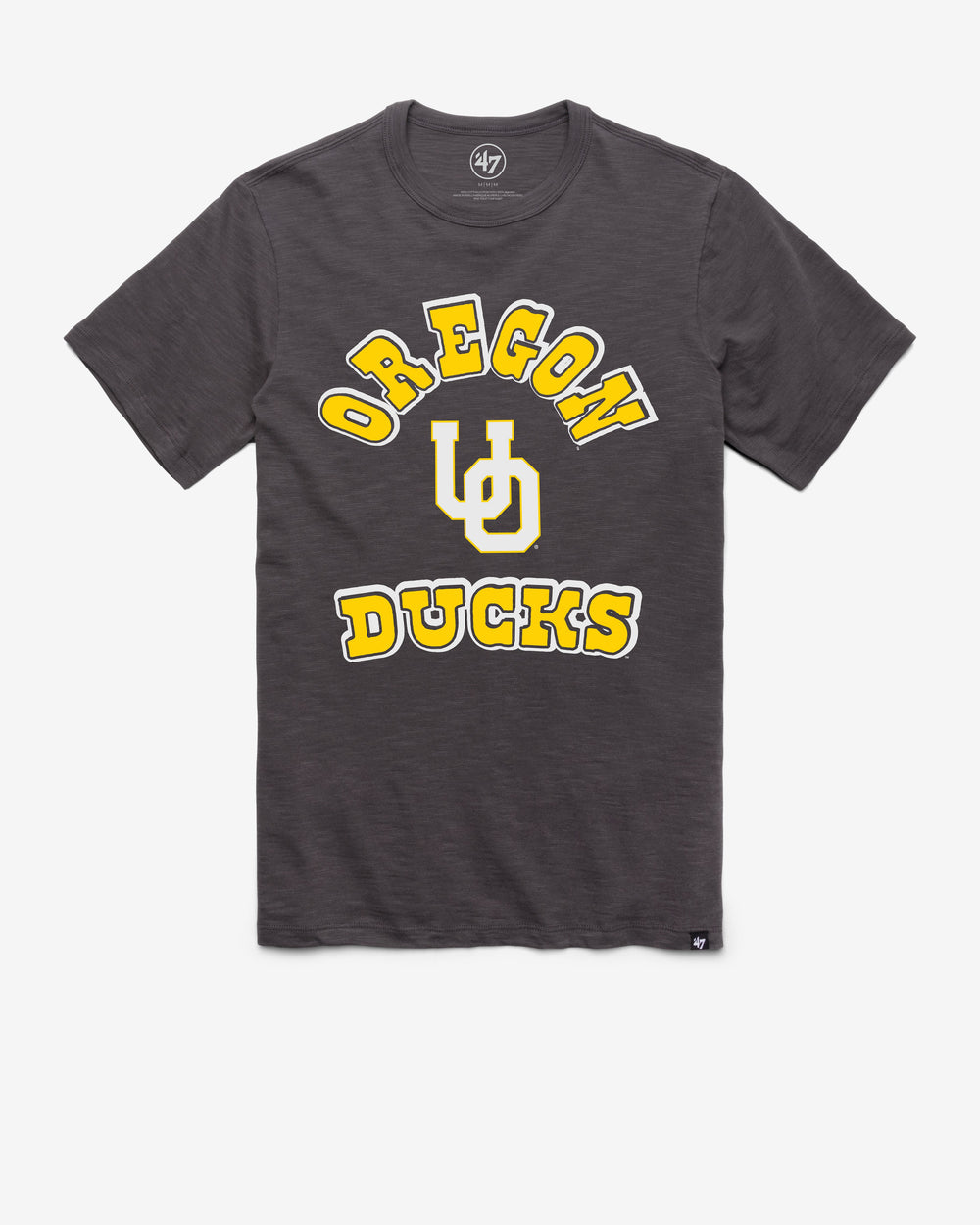 OREGON DUCKS COMEBACK '47 SCRUM TEE CHARCOAL