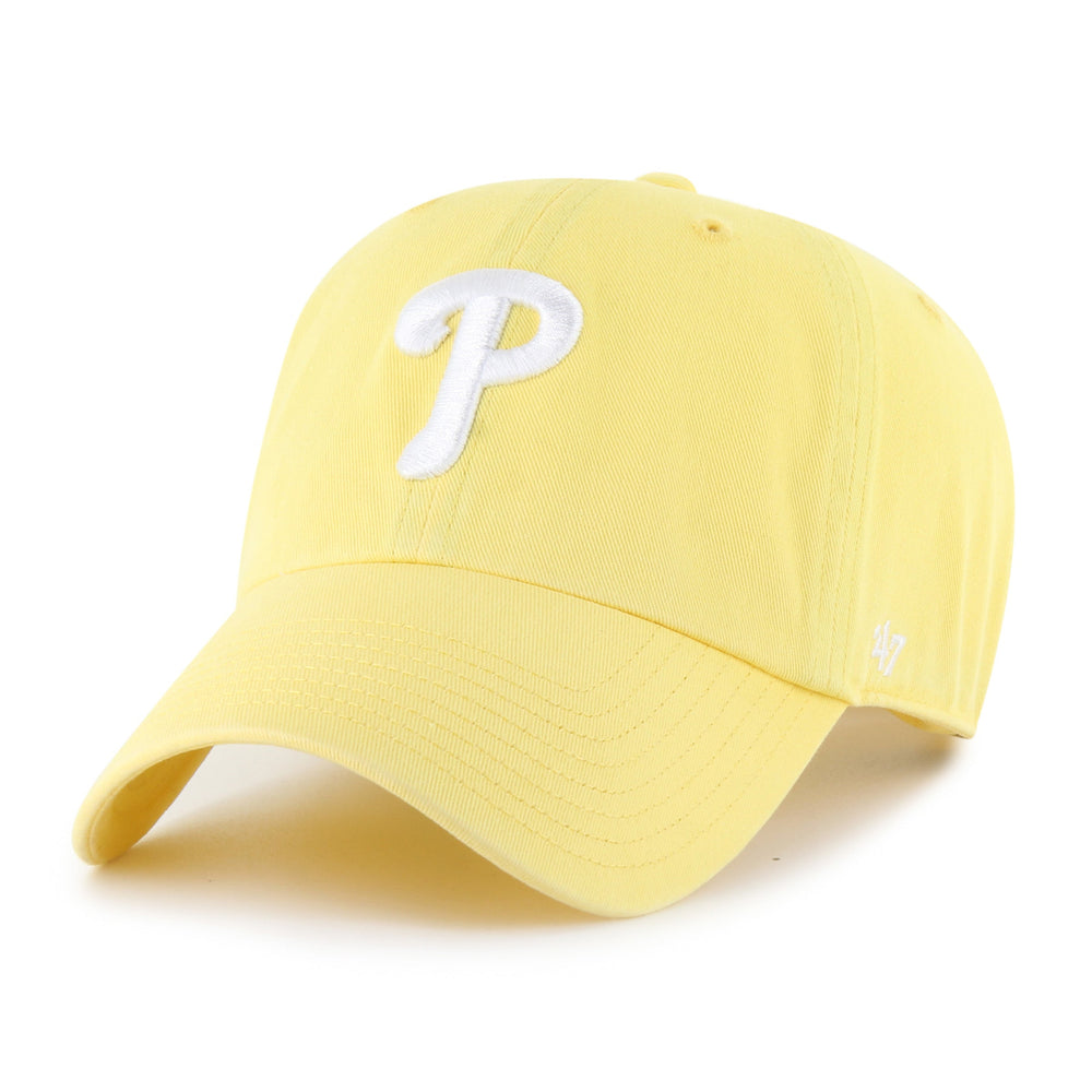 PHILADELPHIA PHILLIES '47 CLEAN UP WOMENS MAIZE