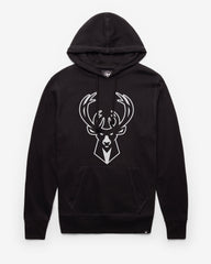 MILWAUKEE BUCKS IMPRINT '47 HEADLINE HOOD JET BLACK