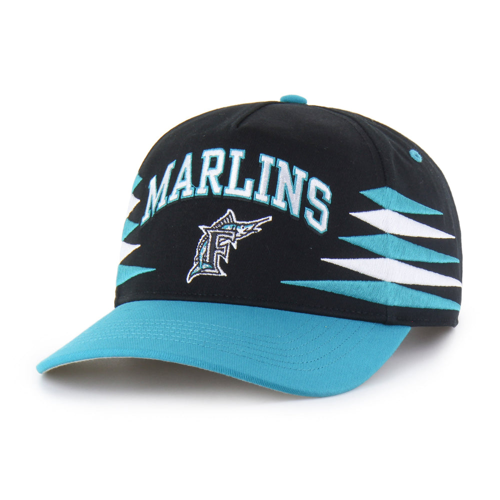 MIAMI MARLINS COOPERSTOWN DIAMOND CUT '47 HITCH BLACK