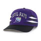 TAMPA BAY RAYS COOPERSTOWN DIAMOND CUT '47 HITCH PURPLE