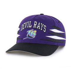 TAMPA BAY RAYS COOPERSTOWN DIAMOND CUT '47 HITCH PURPLE