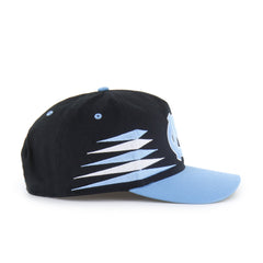 NORTH CAROLINA TAR HEELS UNC DIAMOND CUT '47 HITCH BLACK