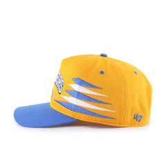 LOS ANGELES CHARGERS DIAMOND CUT '47 HITCH RF RELAXED FIT GOLD