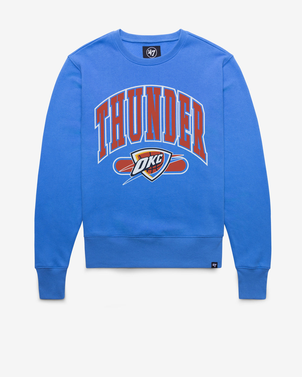 OKLAHOMA CITY THUNDER PILLAR '47 HEADLINE CREW BLUE RAZ