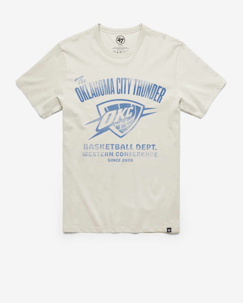 OKLAHOMA CITY THUNDER WIDE OPEN '47 FRANKLIN TEE DUNE
