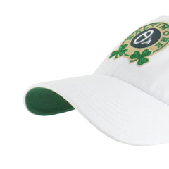 BALTIMORE ORIOLES ST PATTYS DOUBLE SHAMROCK '47 CLEAN UP WHITE