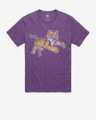 LOUISIANA STATE TIGERS LSU VINTAGE PREMIER '47 FRANKLIN TEE REGENT PURPLE