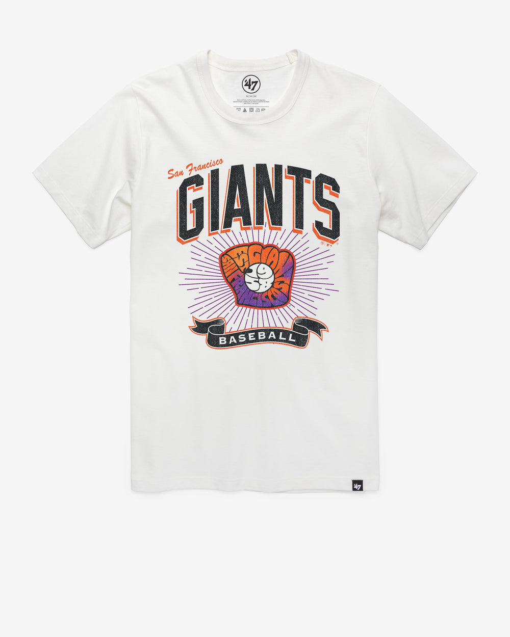 SAN FRANCISCO GIANTS CITY CONNECT PRIME PLAY '47 FRANKLIN TEE WHITE WASH