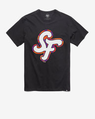 SAN FRANCISCO GIANTS CITY CONNECT IMPRINT '47 FRANKLIN TEE FLINT BLACK