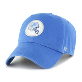 DETROIT LIONS HARD HAT '47 CLEAN UP BLUE RAZ