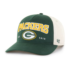 GREEN BAY PACKERS HARD HAT '47 HITCH RF RELAXED FIT DARK GREEN