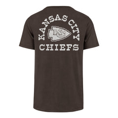 KANSAS CITY CHIEFS BACK CANYON '47 FRANKLIN TEE ESPRESSO