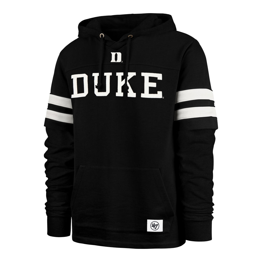 DUKE BLUE DEVILS QUICK SWITCH CORNERBACK '47 LACER HOOD FLINT BLACK