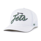 NEW YORK JETS BRRR FAIRWAY '47 HITCH RF RELAXED FIT WHITE