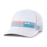 MIAMI DOLPHINS RANGEFINDER STRAP '47 TRUCKER WHITE