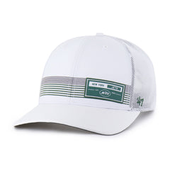 NEW YORK JETS RANGEFINDER STRAP '47 TRUCKER WHITE