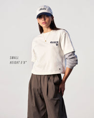 SAN FRANCISCO 49ERS SERENA '47 CITY TEE WOMENS SANDSTONE