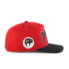 CHICAGO BLACKHAWKS HARD HAT ARCH '47 HITCH RED