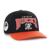ANAHEIM DUCKS HARD HAT ARCH '47 HITCH BLACK