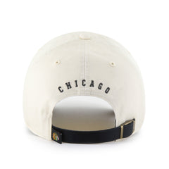 CHICAGO BLACKHAWKS HARD HAT TWO TONE '47 CLEAN UP NATURAL