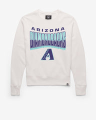 ARIZONA DIAMONDBACKS CITY CONNECT BRUSH BY '47 HEADLINE CREW WHITE WASH