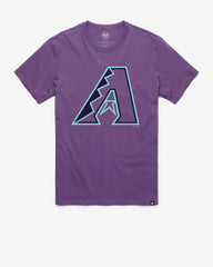 ARIZONA DIAMONDBACKS CITY CONNECT IMPRINT '47 FRANKLIN TEE REGENT PURPLE