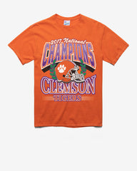 CLEMSON TIGERS H-CHAMPS LOCKER VINTAGE '47 TUBULAR TEE DT ORANGE