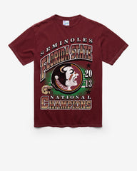 FLORIDA STATE SEMINOLES H-CHAM LOCKER VINTAGE '47 TUBULAR TEE DT GARNET