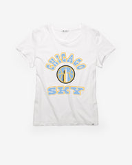 CHICAGO SKY COMEBACK '47 FRANKIE TEE WOMENS WHITE WASH