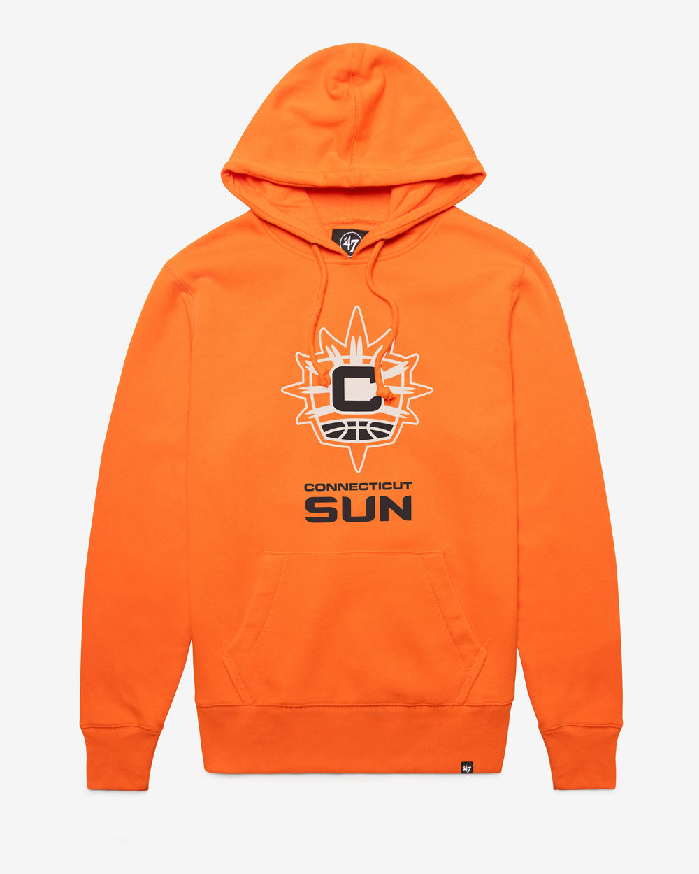 CONNECTICUT SUN IMPRINT '47 HEADLINE HOOD ORANGE