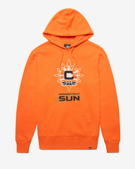 CONNECTICUT SUN IMPRINT '47 HEADLINE HOOD ORANGE