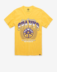 LOS ANGELES SPARKS PICK AND ROLL '47 FRANKLIN TEE GOLDFINCH