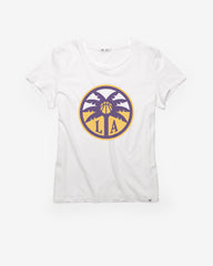 LOS ANGELES SPARKS IMPRINT '47 FRANKIE TEE WOMENS WHITE WASH