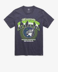 MINNESOTA LYNX PICK AND ROLL '47 FRANKLIN TEE ATLAS BLUE