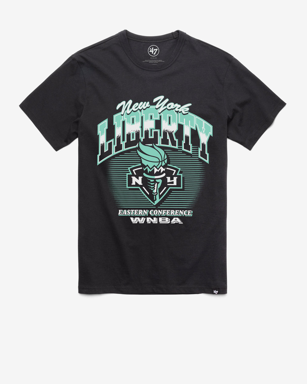 NEW YORK LIBERTY PICK AND ROLL '47 FRANKLIN TEE FLINT BLACK