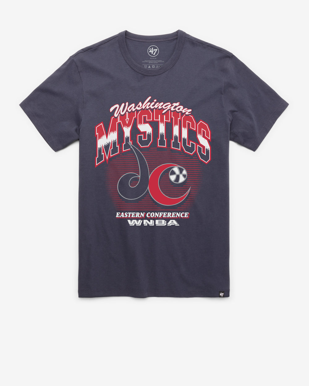 WASHINGTON MYSTICS PICK AND ROLL '47 FRANKLIN TEE ATLAS BLUE