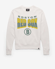 BOSTON RED SOX CITY CONNECT BRUSH BY '47 HEADLINE CREW WHITE WASH